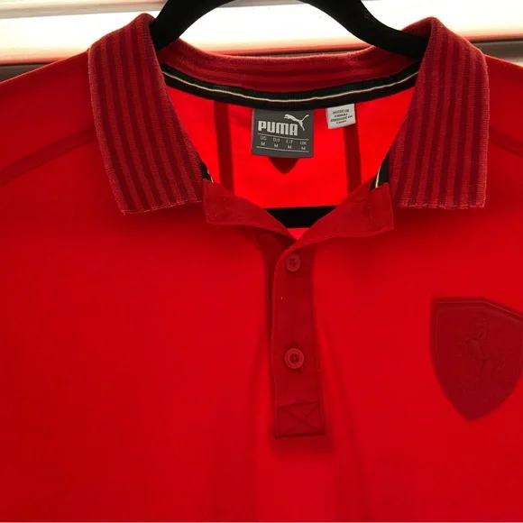 Ferrari Formula 1 Teamwear Polo Shirt Men’s Sz. Medium - Picture 8 of 13